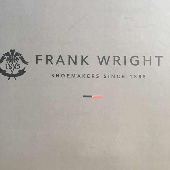 Frank Wright Black Leto Derby dress SHOES Men 10 - Picture 7 of 7